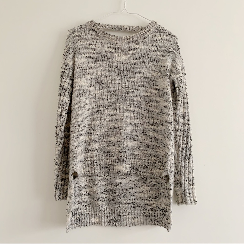 MARLED COZY HIGH~LOW SWEATER